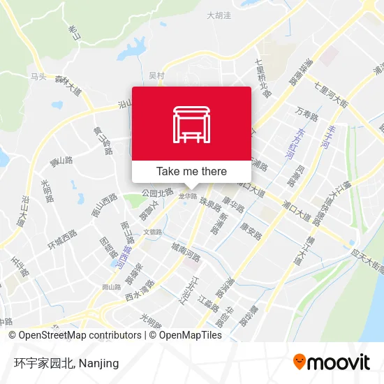 环宇家园北 map