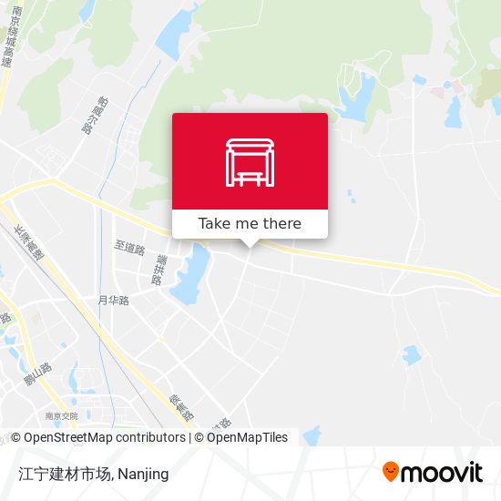 江宁建材市场 map