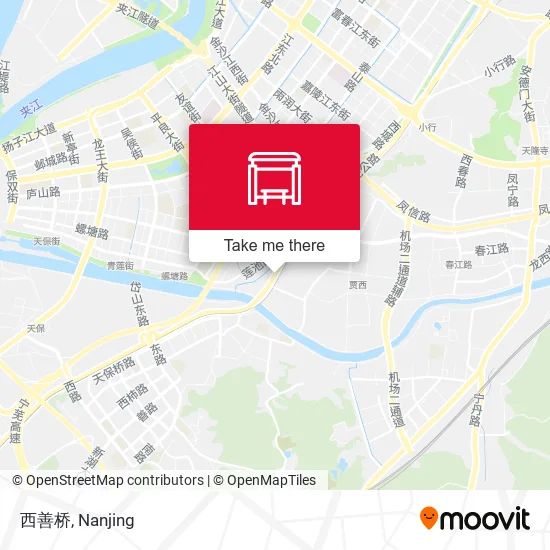 西善桥 map