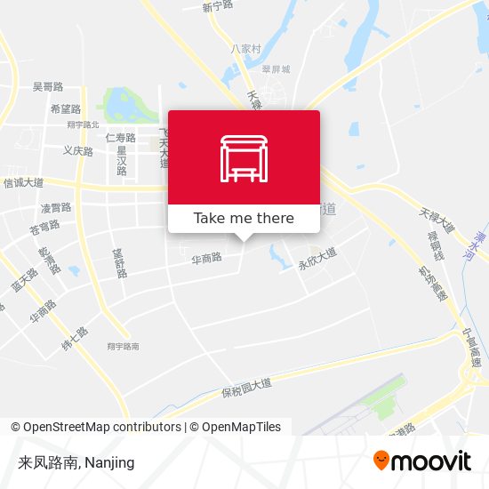 来凤路南 map