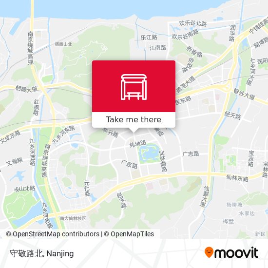 守敬路北 map