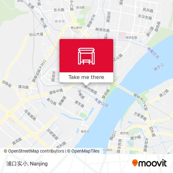 浦口实小 map