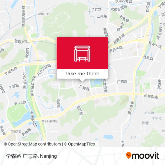 学森路·广志路 map