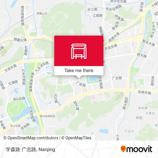 学森路·广志路 map
