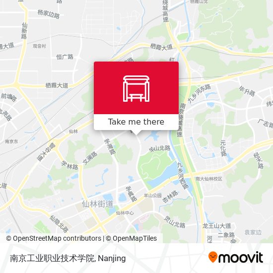 南京工业职业技术学院 map