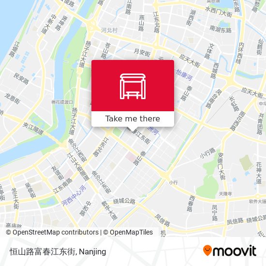 恒山路富春江东街 map