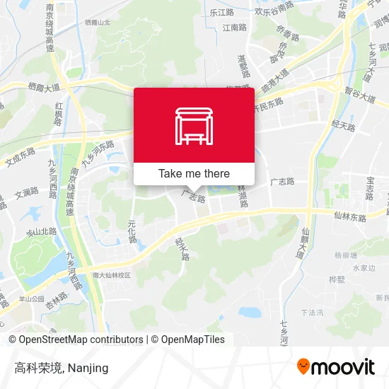 高科荣境 map