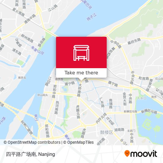 四平路广场南 map