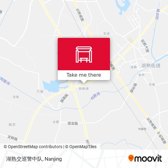 湖熟交巡警中队 map