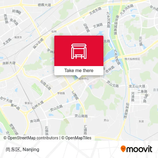 尚东区 map