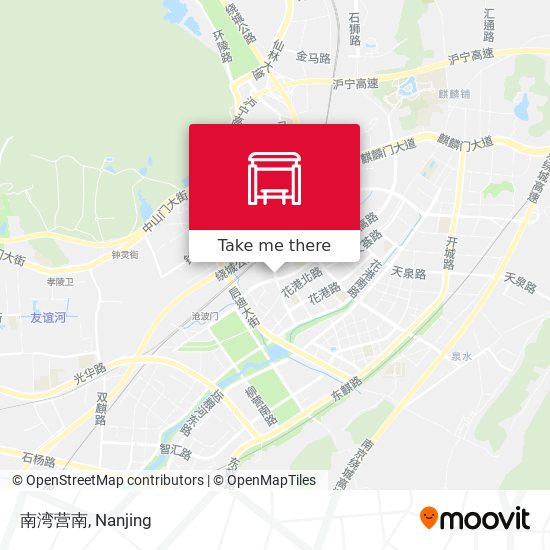 南湾营南 map