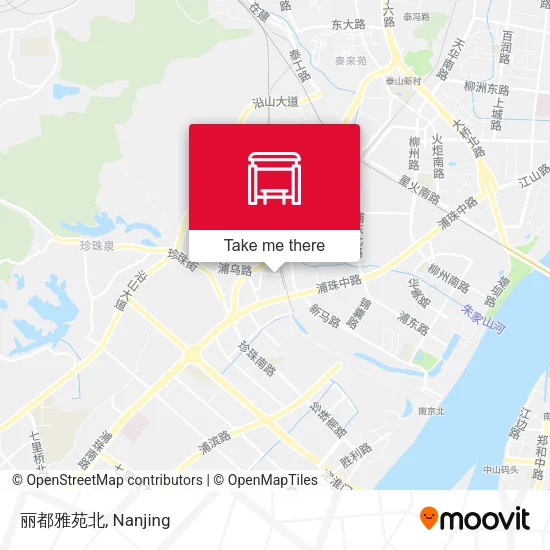 丽都雅苑北 map