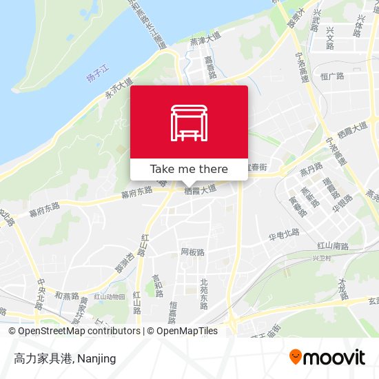 高力家具港 map