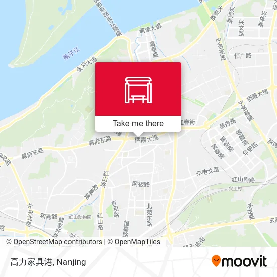 高力家具港 map