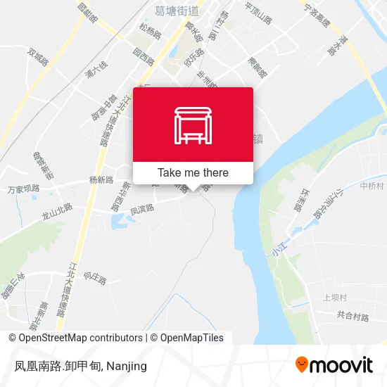 凤凰南路.卸甲甸 map