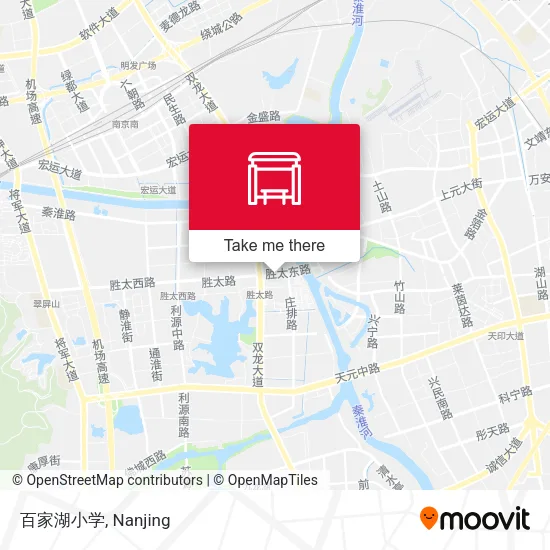 百家湖小学 map