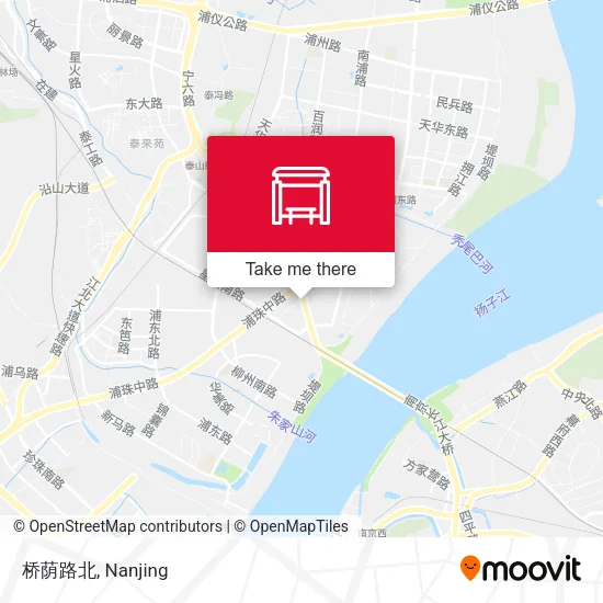 桥荫路北 map