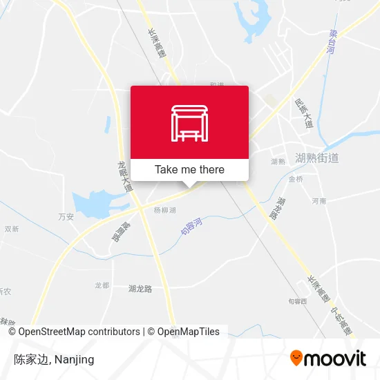 陈家边 map
