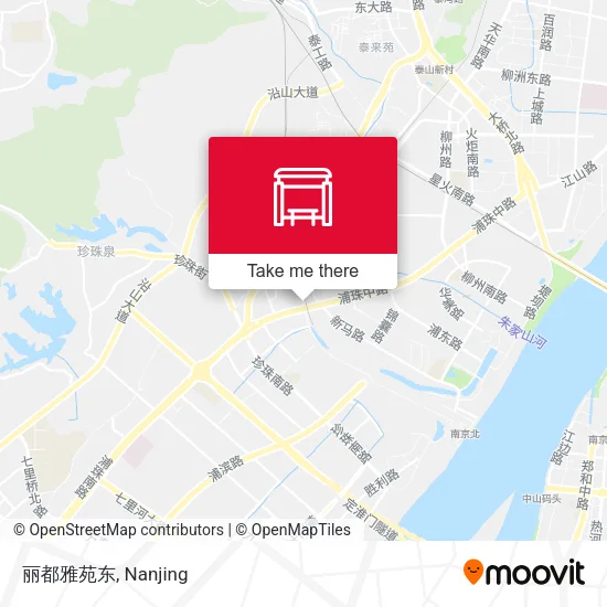 丽都雅苑东 map