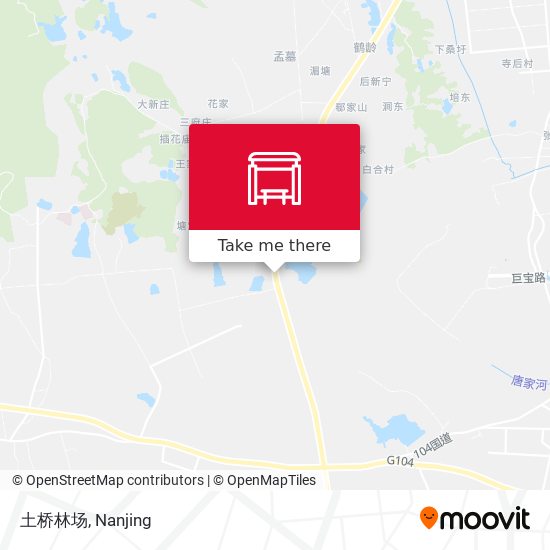 土桥林场 map