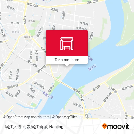 滨江大道·明发滨江新城 map