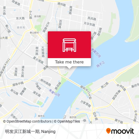明发滨江新城一期 map
