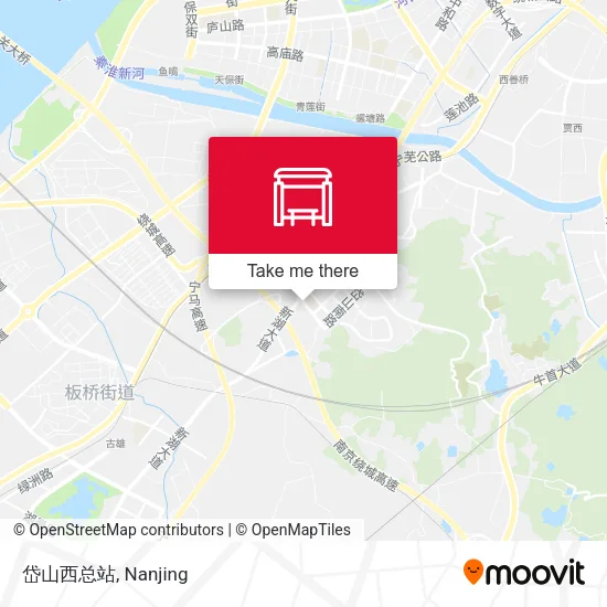 岱山西总站 map