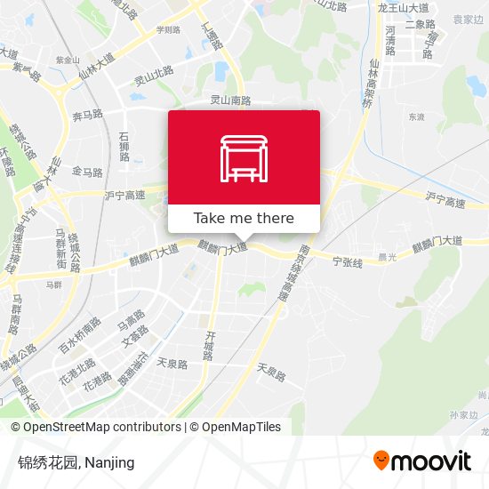 锦绣花园 map