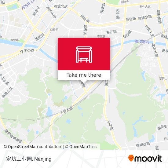 定坊工业园 map