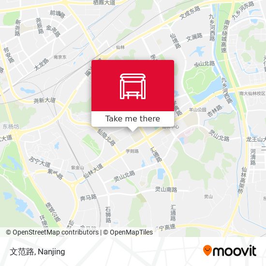 文范路 map