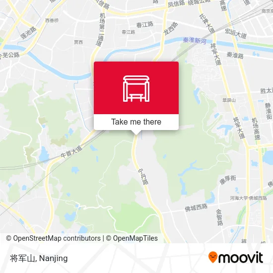 将军山 map