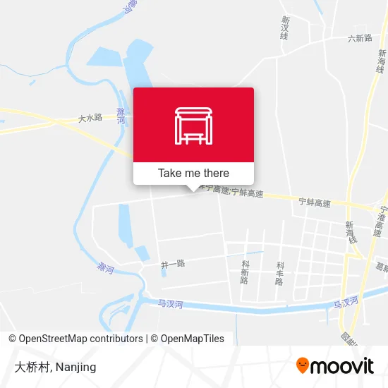 大桥村 map