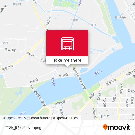 二桥服务区 map