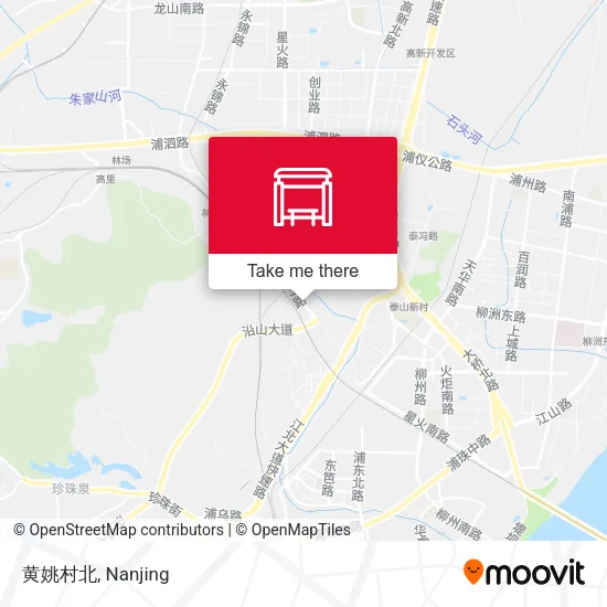 黄姚村北 map
