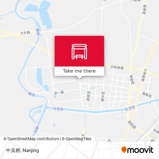 中吴桥 map