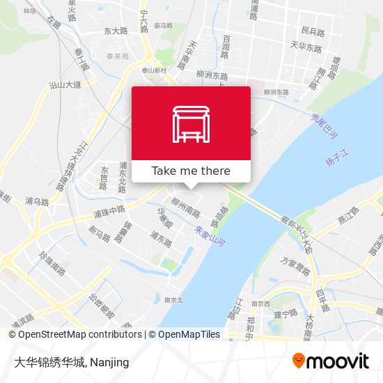 大华锦绣华城 map