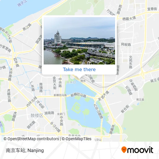 南京车站 map