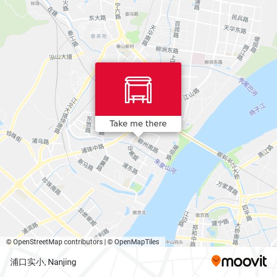 浦口实小 map