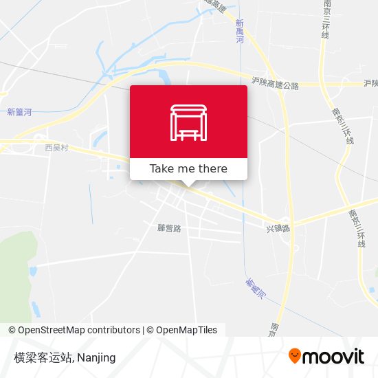 横梁客运站 map