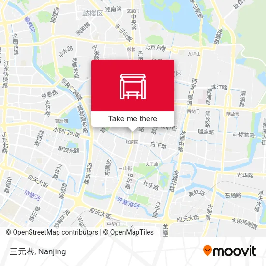 三元巷 map