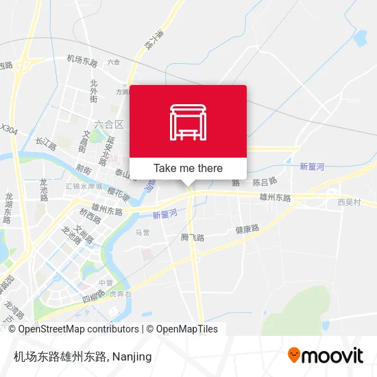 机场东路雄州东路 map