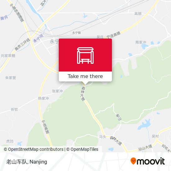 老山车队 map