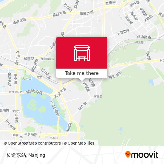 长途东站 map