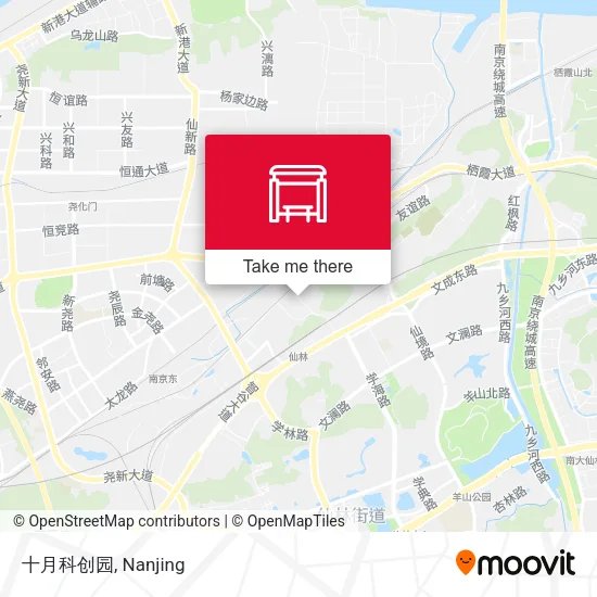 十月科创园 map