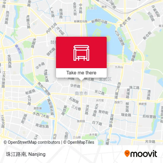 珠江路南 map