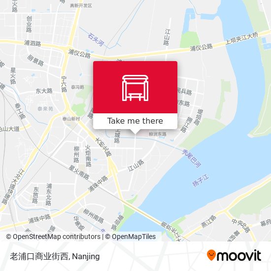 老浦口商业街西 map