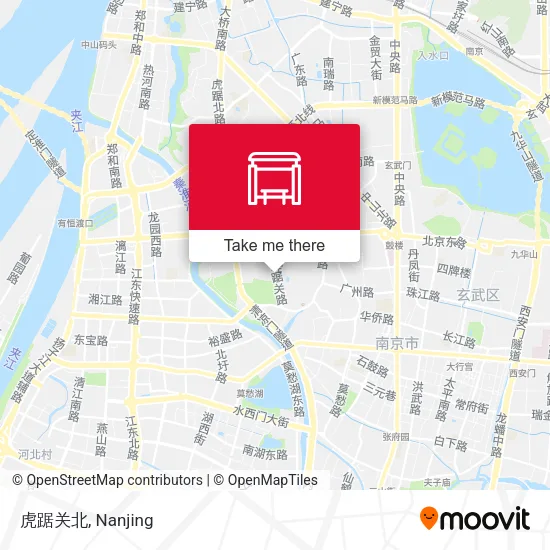 虎踞关北 map