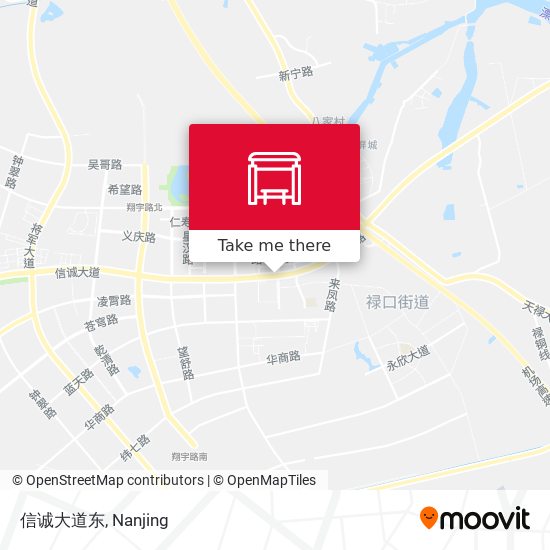 信诚大道东 map