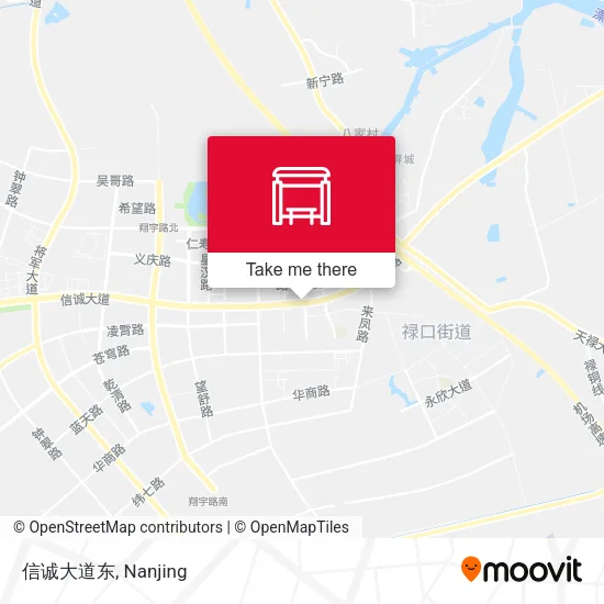 信诚大道东 map