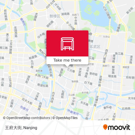 王府大街 map